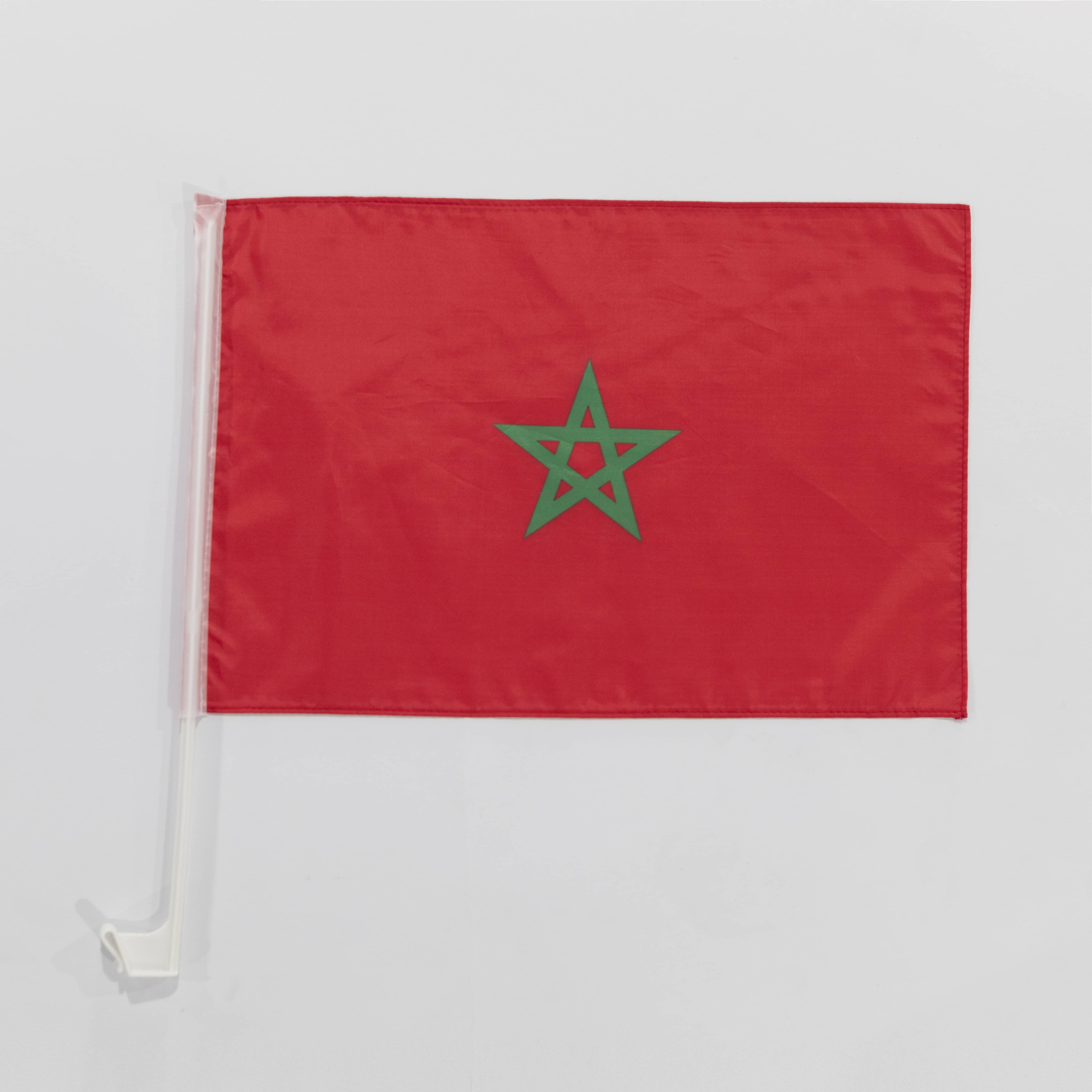 Morocco car flag 