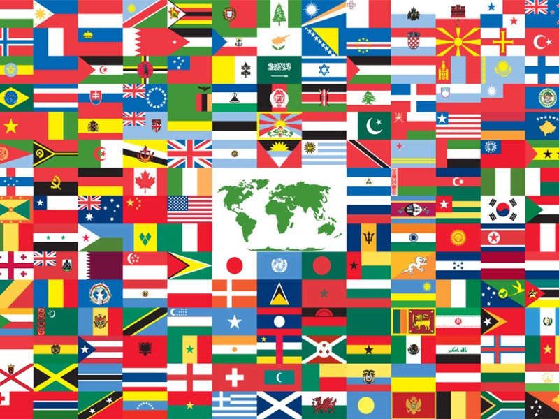INTERNATIONAL FLAGS – PT. 1 